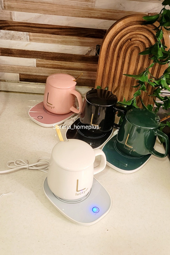 ماگ هیتردار سرامیکی برند لاکی جعبه کوچک