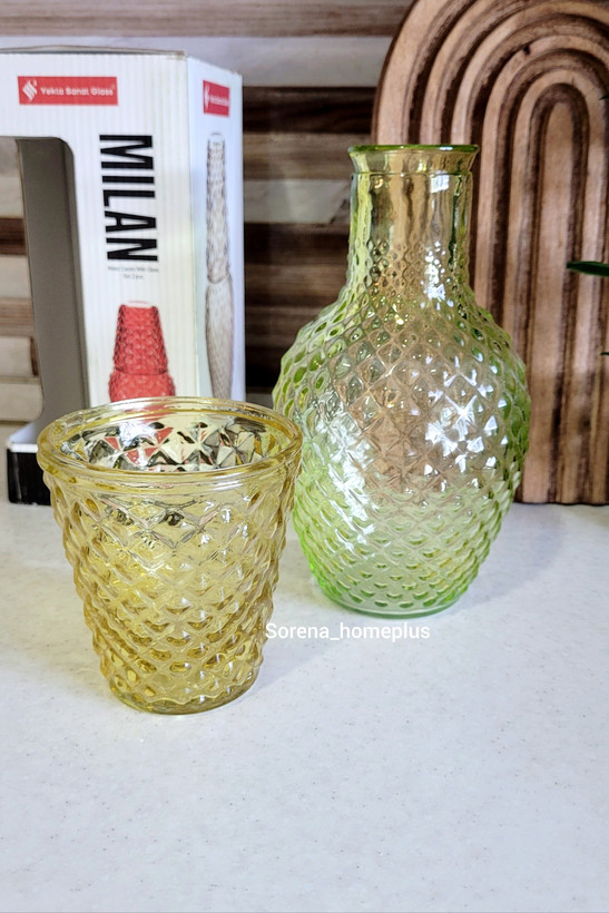 پارچ و لیوان شب خمره ای