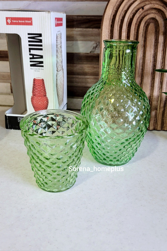 پارچ و لیوان شب خمره ای