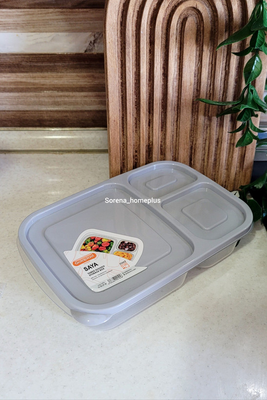 ظرف غذا /لانچ باکس سه خانه سایا گلد