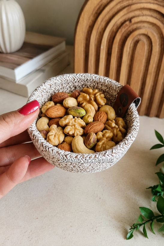 مزه خوری ۶تایی قیطانی دست بافت