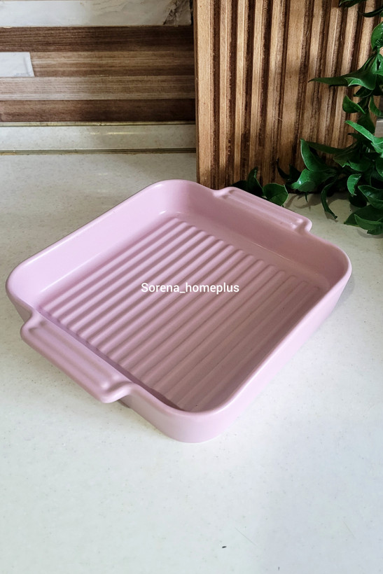 تابه سرامیکی مربع رنگی