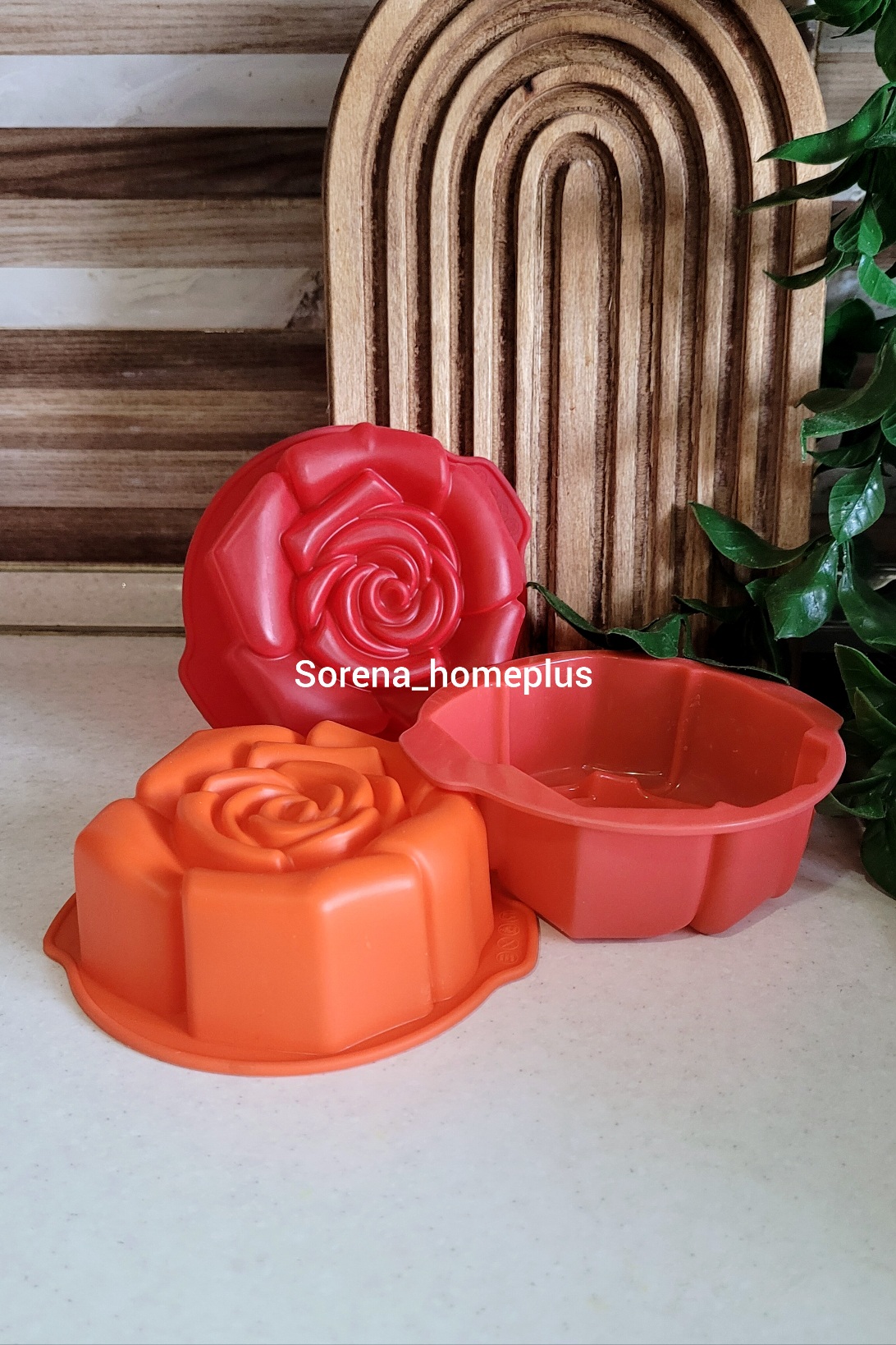 قالب سیلیکونی ۱۲ سانتی تک نفره مدل گل رز (مناسب کیک و ژله)