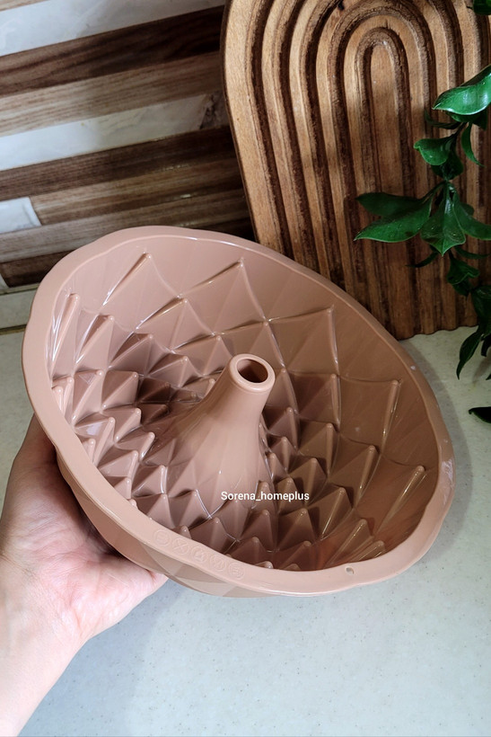 قالب سیلیکونی ۲۳ سانتی متر طرح الماسی مناسب کیک و ژله