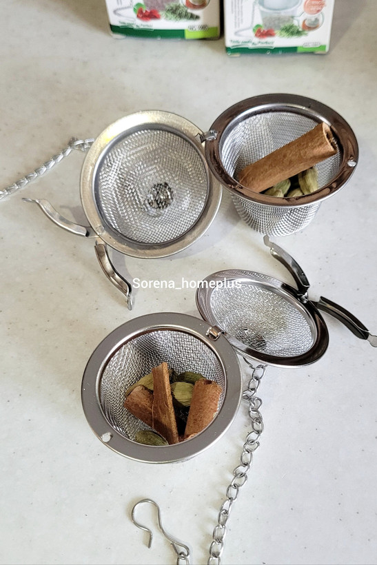 فیلتر دمنوش، چای و ادویه استیل زنجیردار
