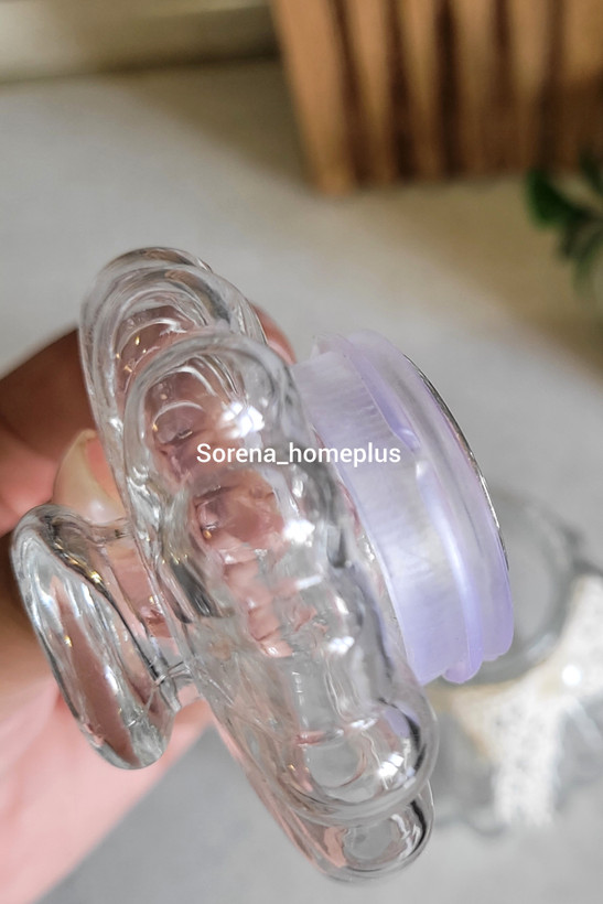 بانکه شیشه ای طرح کدو در دو سایز