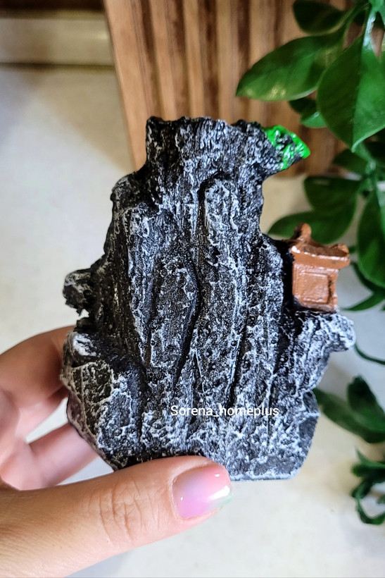 استند عود آبشاری طرح کوهستان و کلبه شرقی،بطول۱۲سانتی متر