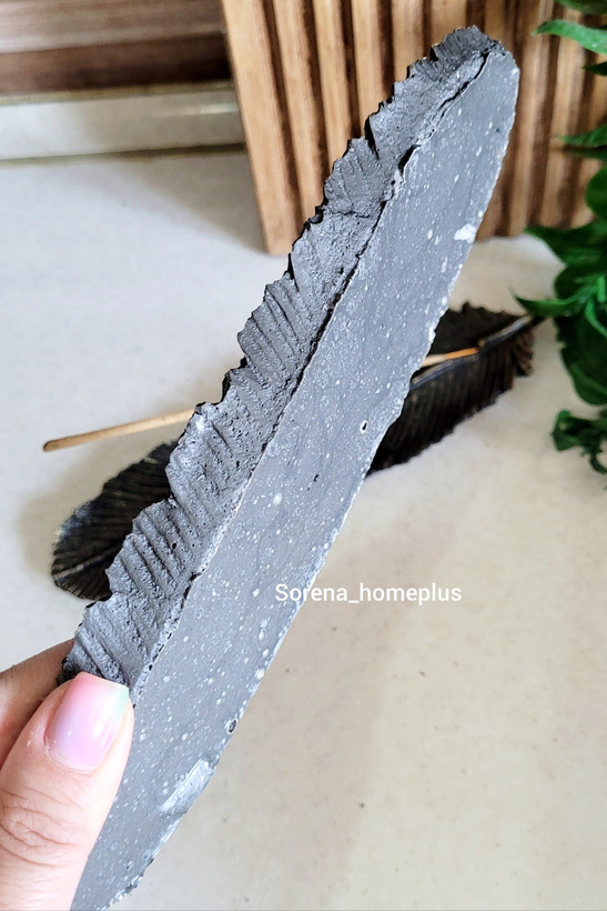 استند عود و بوخورسوز طرح برگ برنزی آنتیک (مخصوص عود دستی)